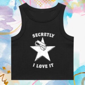 kenny Lahgo Merch Shop Secretly I Love It Ribbed Crop
