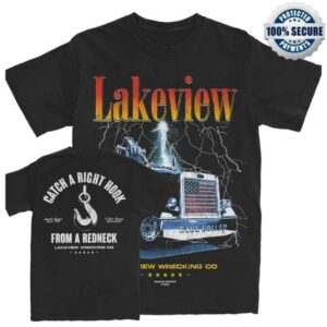 kenny Lakeview Store Merch Shop Wrecking Co Black Unisex Tee