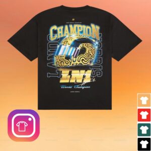 kenny Lando Norris Merch Store Championship Boxy Shirts