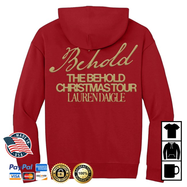 kenny Lauren Daigle Merch Behold Hoodie0 kenny Lauren Daigle Merch Behold Hoodie0