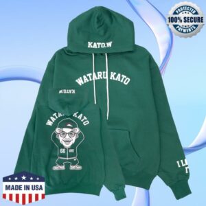 kenny Lbwk Merch Shop Wataru Kato Green Hoodie
