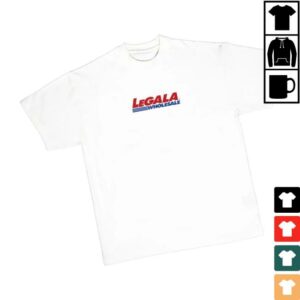 kenny Le Gala Store Merch Le Gala Wholesale Tee Whitea