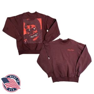 kenny Le Gala Store Merch Stray Rats Crimson Crewneckaa