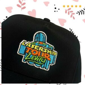 kenny Levity Merch Shop Lasership Tour Embroidered Snapback Hatt kenny Levity Merch Shop Lasership Tour Embroidered Snapback Hatt