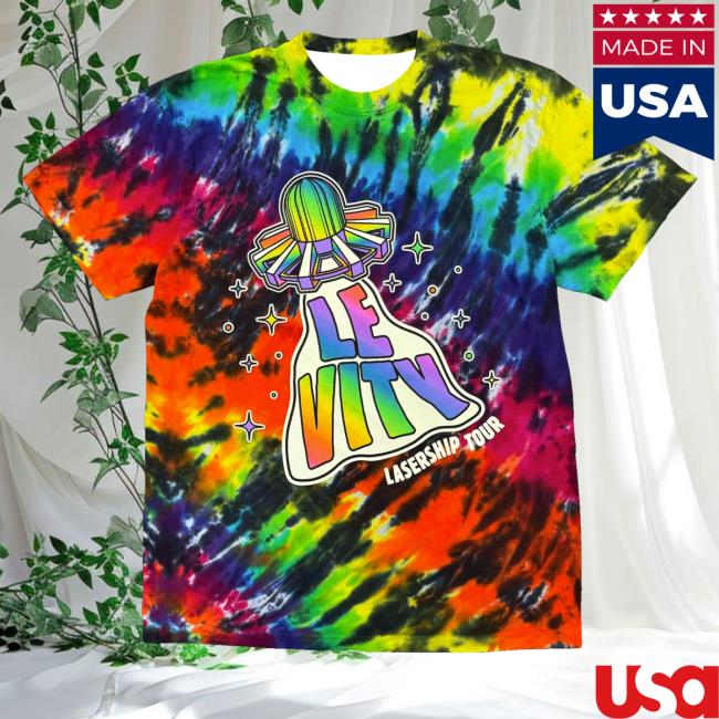 kenny Levity Merch Shop Lasership Tour Glow In The Dark Beam Up Tee In Rainbow Tie Dye kenny Levity Merch Shop Lasership Tour Glow In The Dark Beam Up Tee In Rainbow Tie Dye