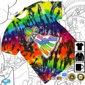 kenny Levity Merch Shop Lasership Tour Glow In The Dark Beam Up Tee In Rainbow Tie Dyes kenny Levity Merch Shop Lasership Tour Glow In The Dark Beam Up Tee In Rainbow Tie Dyes