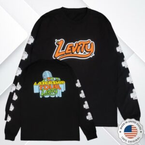 kenny Levity Merch Shop Lasership Tour Spaceship Long Sleeve In Black