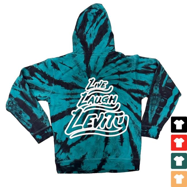 kenny Levity Merch Shop Levity Aqua Tie Dye Logo Hoodie kenny Levity Merch Shop Levity Aqua Tie Dye Logo Hoodie