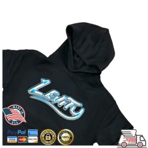 kenny Levity Merch Shop Levity Chrome Logo Hoodie In Blacke kenny Levity Merch Shop Levity Chrome Logo Hoodie In Blacke