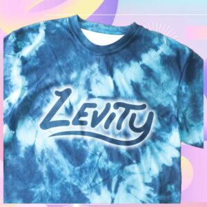 kenny Levity Merch Shop Levity Logo Pool Dye Teew kenny Levity Merch Shop Levity Logo Pool Dye Teew