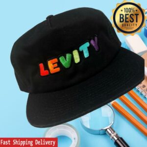 kenny Levity Merch Shop Levity Rainbow Embroidered 5 Panel Hats