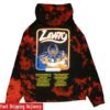 kenny Levity Merch Store Lasership Tour Red Shift Tie Dye Pullover Hoodie