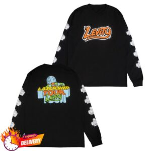 kenny Levity Merch Store Lasership Tour Spaceship Long Sleeve In Black0