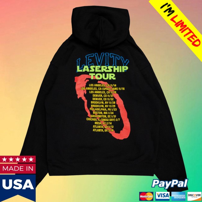 kenny Levity Merch Store Lasership Tour Terminal Landing Pullover Hoodie In Black kenny Levity Merch Store Lasership Tour Terminal Landing Pullover Hoodie In Black