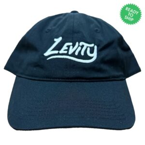 kenny Levity Merch Store Levity Logo Black Dad Hat