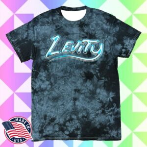 kenny Levity Merch Store Levity Logo Chrome T In Black Tie Dye