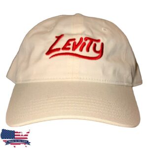 kenny Levity Merch Store Levity Logo Hat White Red