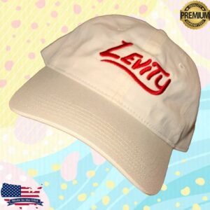 kenny Levity Merch Store Levity Logo Hat White Red0