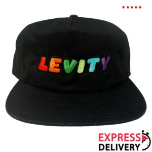 kenny Levity Merch Store Levity Rainbow Embroidered 5 Panel Hat