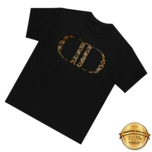 kenny Lil Tecca Merch Dopamine Logo Tee Black Leopard1
