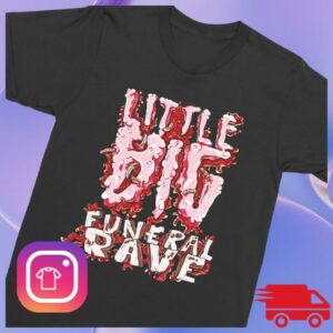 kenny Little Big Store Shop Merch Funeral Rave Black Shirtw