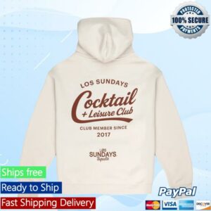 kenny Los Sundays Merch Store The Cocktail Leisure Hooda