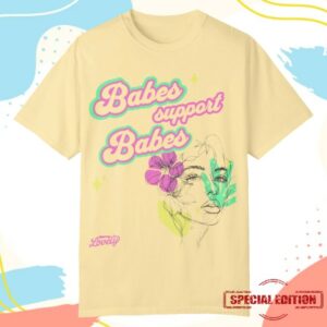 kenny Lovely Ministries Merch Babes Support Babes Tee