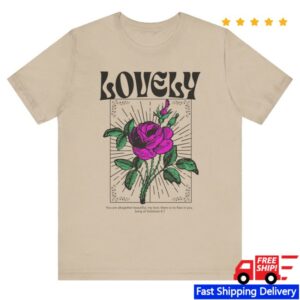kenny Lovely Ministries Merch Rose Tee