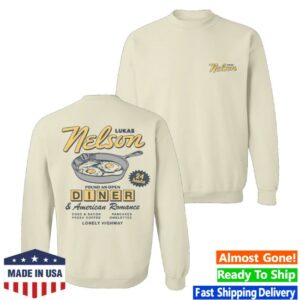 kenny Lukas Nelson Merch Store Diner Crewneck1