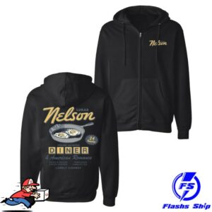 kenny Lukas Nelson Merch Store Lonely Diner Zip Up Hoodie0