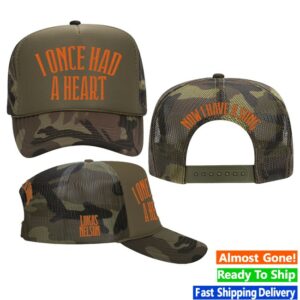 kenny Lukas Nelson Merch Store Swoosh Camo Trucker Hat2
