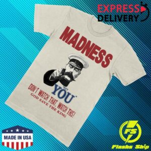 kenny Madness Store Merch God Save The King Natural T Shirt1