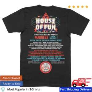 kenny Madness Store Merch Hof 2025 Event T Shirt Black