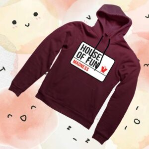 kenny Madness Store Merch Street Sign Hoody Burgundy0