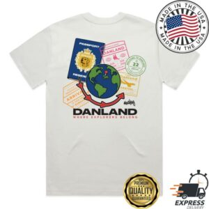 kenny Mashtag X Kecks Merch Store Danland Passport Tee Whitea