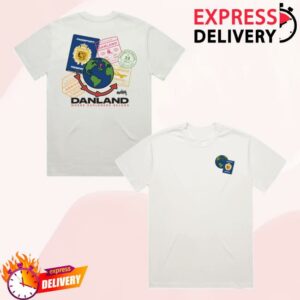 kenny Mashtag X Kecks Merch Store Danland Passport Tee Whiteaa