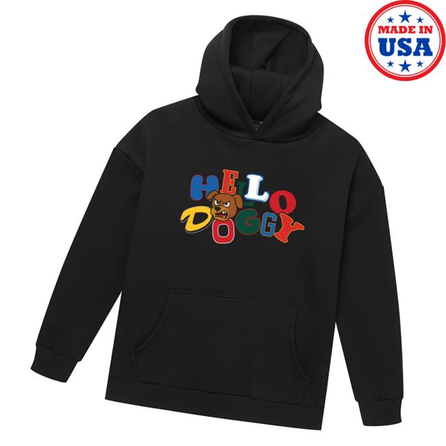 kenny Mashtag X Kecks Merch Store Hello Doggy Hoodie Blacka kenny Mashtag X Kecks Merch Store Hello Doggy Hoodie Blacka