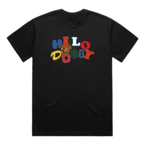 kenny Mashtag X Kecks Merch Store Hello Doggy Icon Tee Black