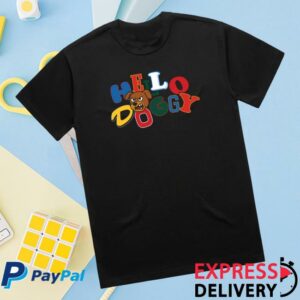 kenny Mashtag X Kecks Merch Store Hello Doggy Icon Tee Blacka