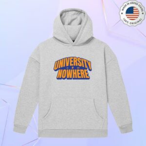 kenny Mashtag X Kecks Merch Store University Of Nowhere Hoodie Grey Marl