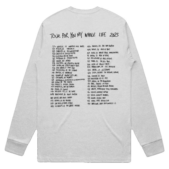 kenny Matt Maltese Merch Grey Ls Tour T Shirt kenny Matt Maltese Merch Grey Ls Tour T Shirt