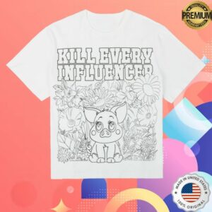 kenny Meatcanyon Merch Store Influencers Coloring Book Shirt
