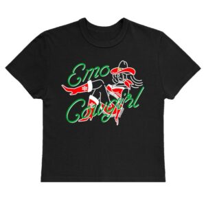 kenny Megan Moroney Merch Emo Cowgirl Holiday Baby Tee