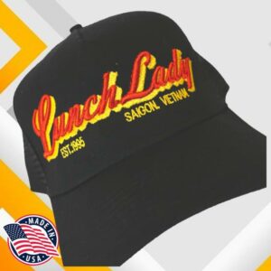 kenny Merch Beast Shop Lunch Lady New Era Trucker Cap Blacks