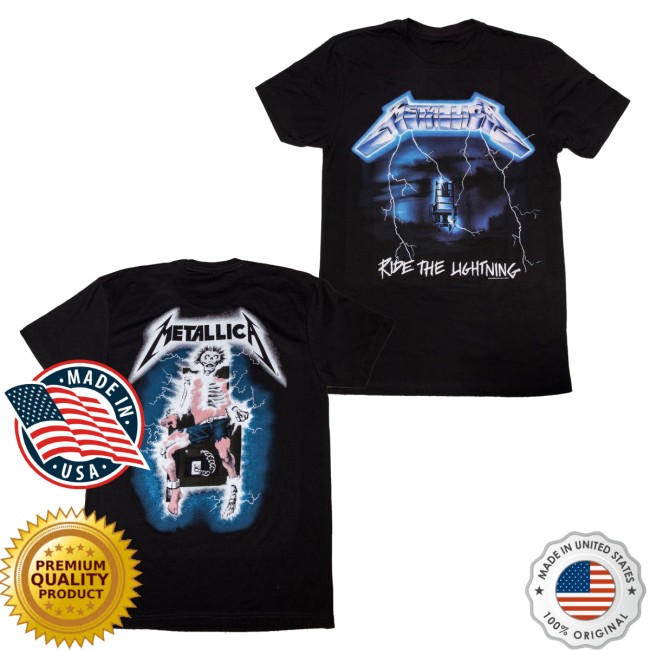 kenny Metallica Merch Store Ride The Lightning T Shirt0 kenny Metallica Merch Store Ride The Lightning T Shirt0
