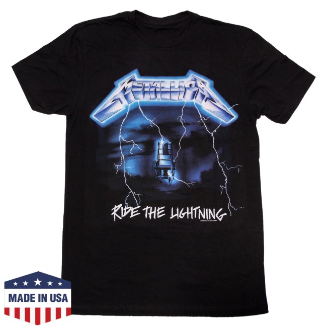 kenny Metallica Merch Store Ride The Lightning T Shirt1 kenny Metallica Merch Store Ride The Lightning T Shirt1