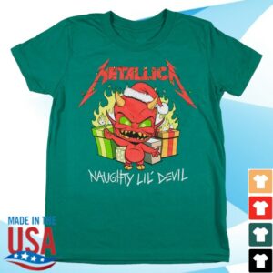 kenny Metallica Merch Store Youth Toddler Naughty Lil Devil Holiday T Shirt