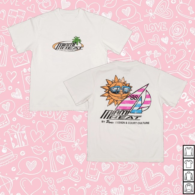 kenny Miami Heat Merch Store Court Culture X Duvin Sun Shirtss kenny Miami Heat Merch Store Court Culture X Duvin Sun Shirtss