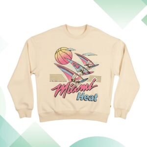 kenny Miami Heat Store Merch Court Culture X Duvin Ivory Sweater
