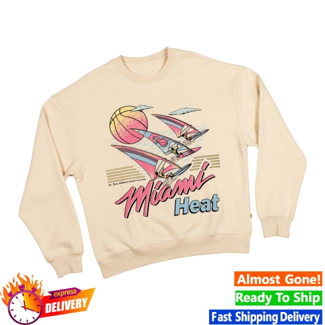 kenny Miami Heat Store Merch Court Culture X Duvin Ivory Sweatera kenny Miami Heat Store Merch Court Culture X Duvin Ivory Sweatera